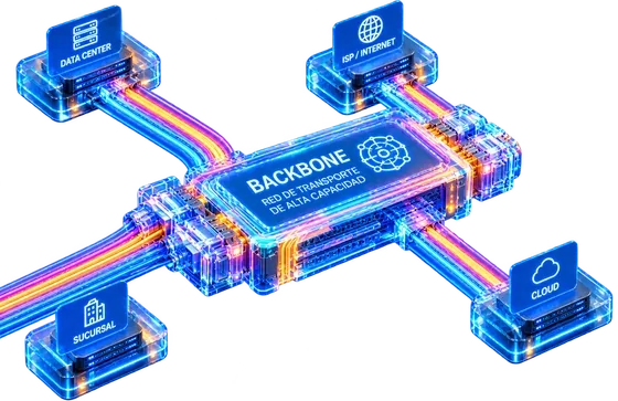 Backbone, red de transporte de alta capacidad
