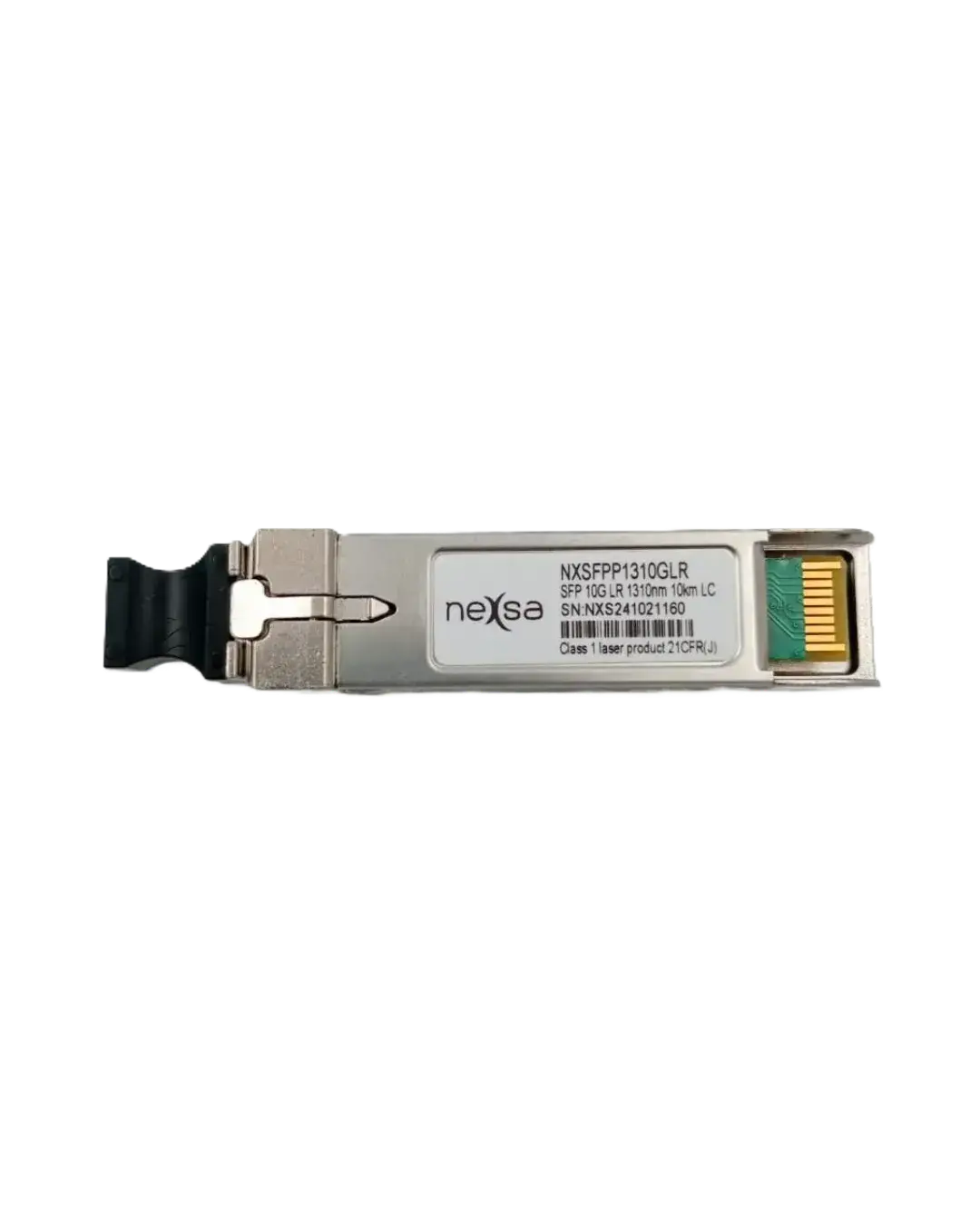 TRANSCEPTOR SFP+ 10GBASE-LR 10G 1310NM 10KM LC DUPLEX MONOMODO DOM NXSFPP1310GLR